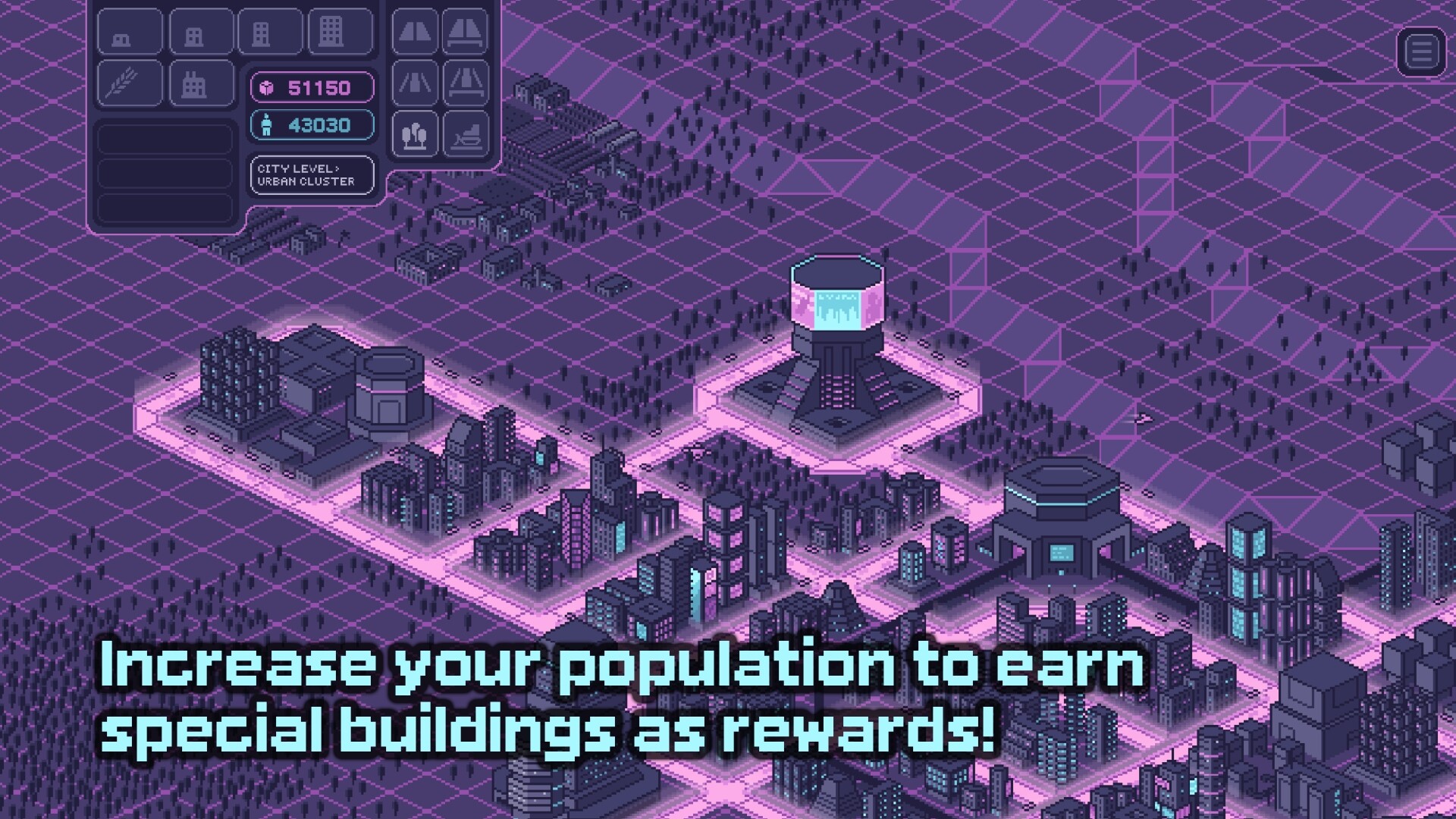 Pixelpolis Neon screenshot #5
