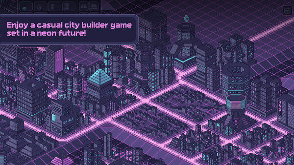 Pixelpolis Neon screenshot 1