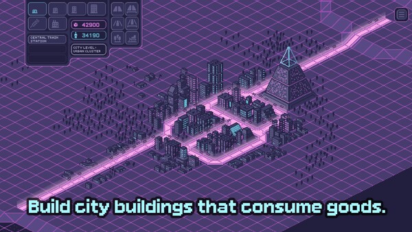 Screenshot 4 of Pixelpolis Neon - final gameplay screenshot