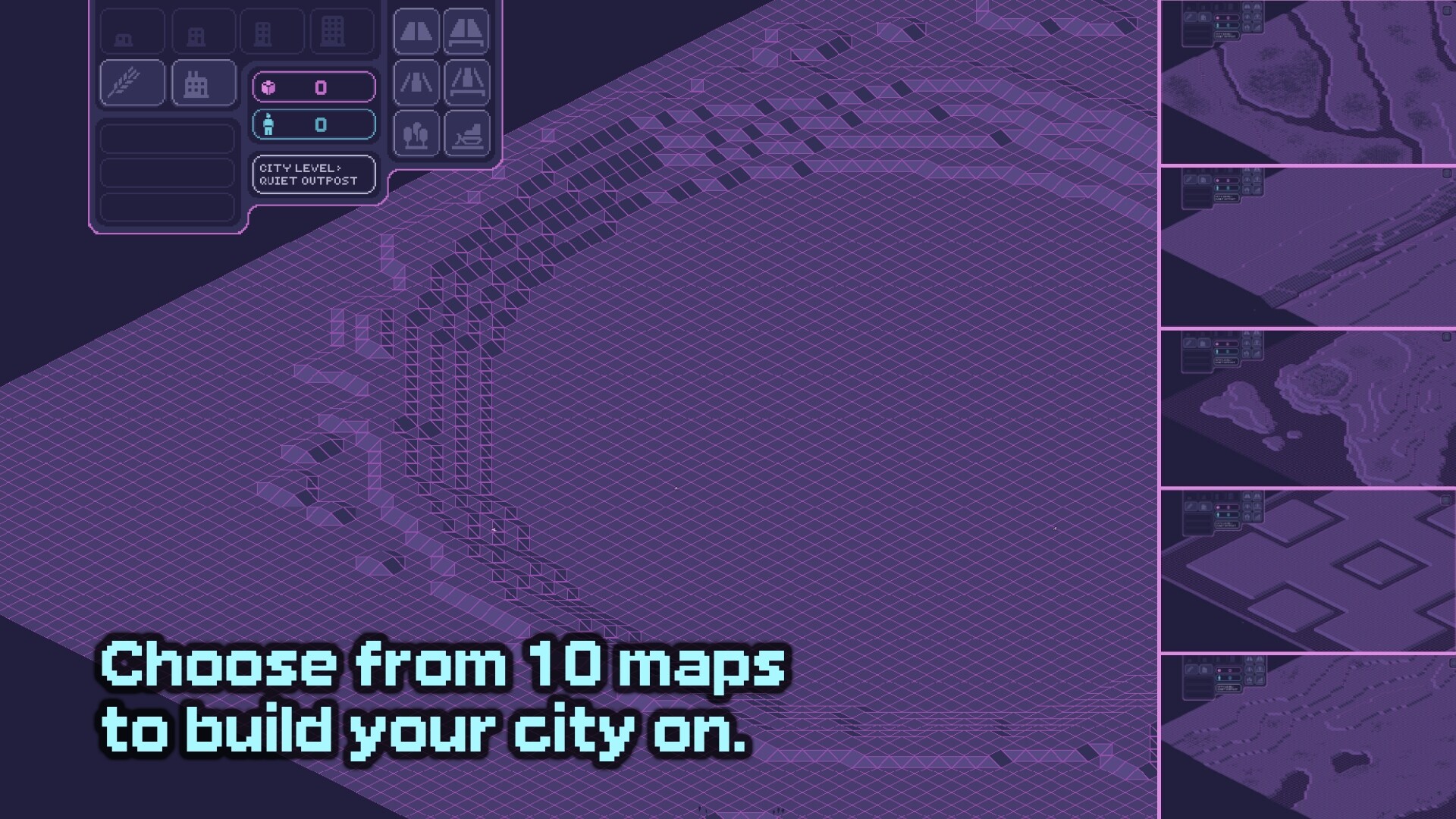 Pixelpolis Neon screenshot #2