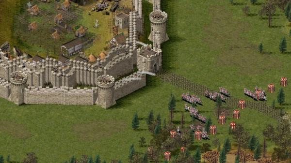 Screenshot z Stronghold HD