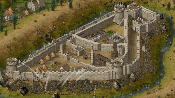 Screenshot z Stronghold HD
