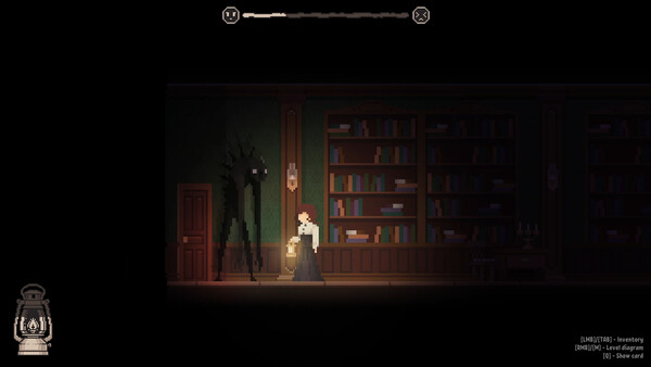 Screenshot of Angel's Dreams gameplay showing in-action mechanics