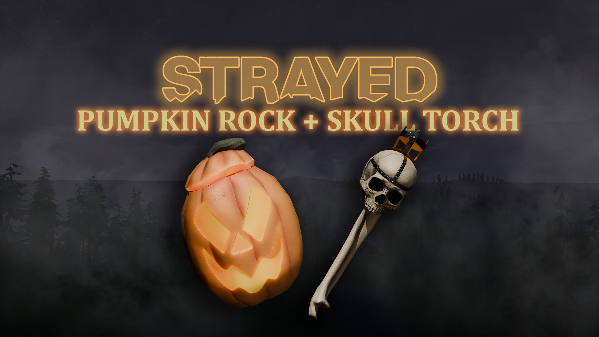 Strayed - Pumpkin Rock & Skull Torch Pack Featured Screenshot #1