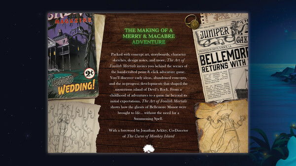 Foolish Mortals Artbook.