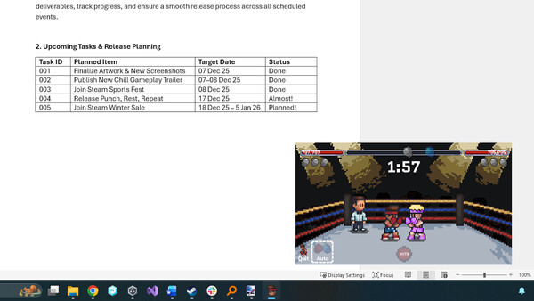 Punch, Rest, Repeat game for windows Pc 1
