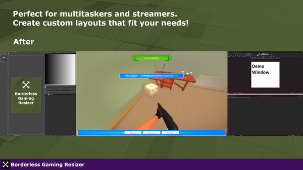 Скриншот из Borderless Gaming Resizer