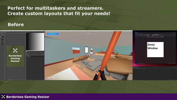 Скриншот из Borderless Gaming Resizer