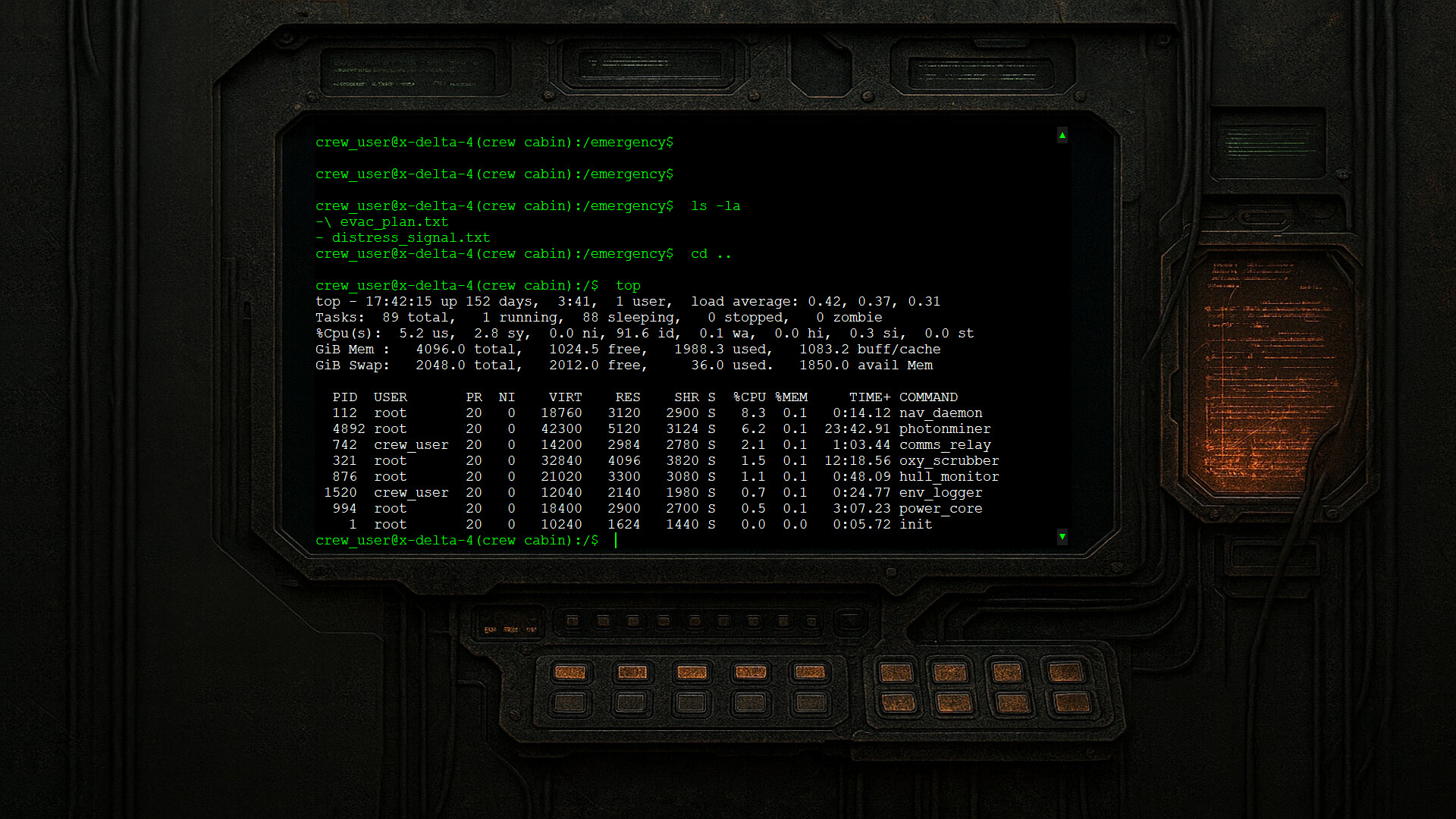 Delta 4 Terminal Protocol screenshot #5