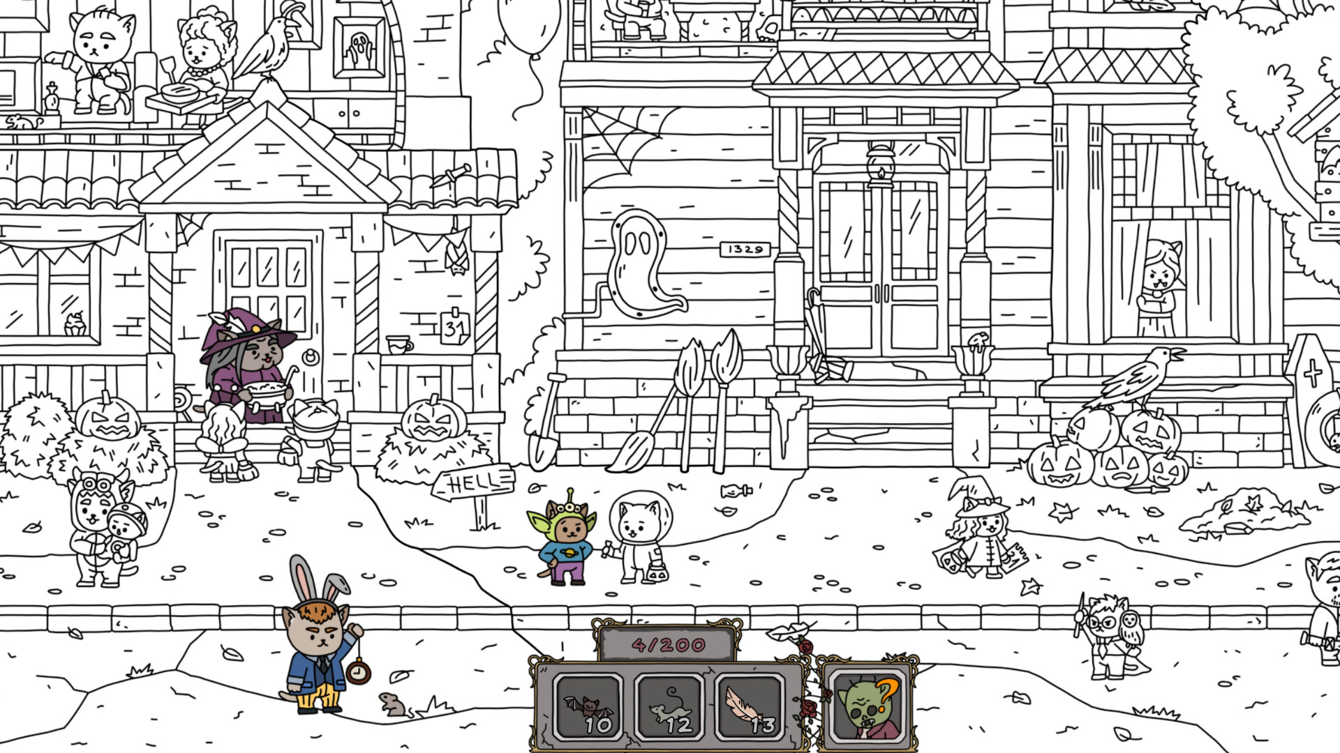 #3. FIND ALL: Halloween - Extra Level (Steam) 由: Very Very LITTLE Studio