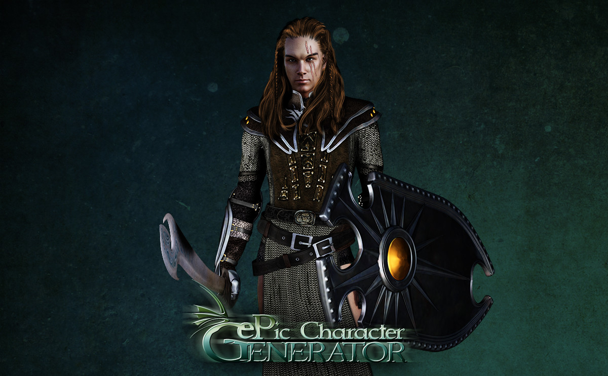 ePic Character Generator - Season #2: Male Warrior Featured Screenshot #1