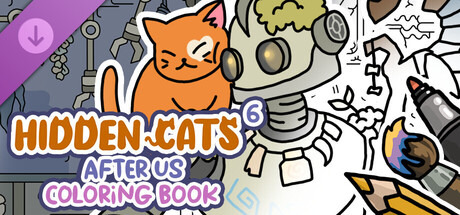 HIDDEN CATS 6: After us - Coloring Book banner image
