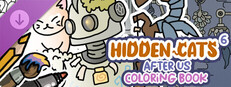 HIDDEN CATS 6: After us - Coloring Book Small Capsule Image