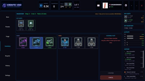 KRONITE VOID Screenshot
