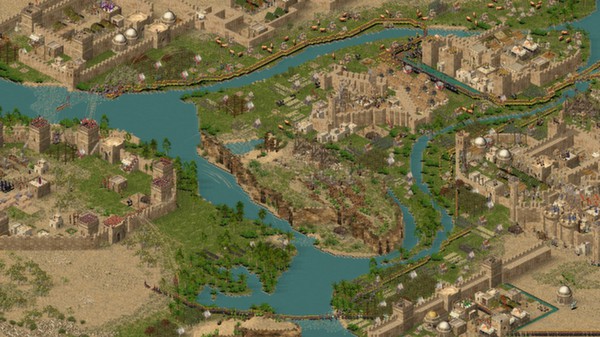 Screenshot z Stronghold Crusader HD