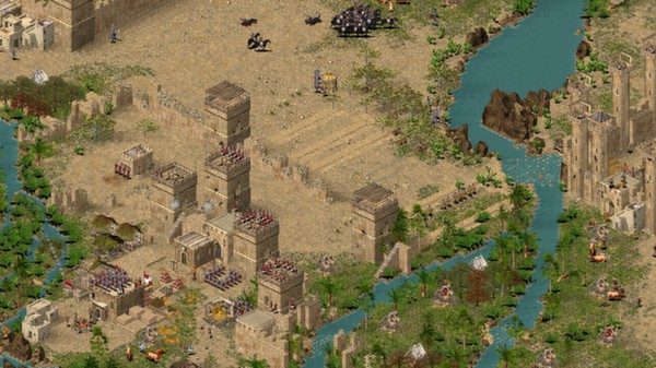 Screenshot z Stronghold Crusader HD