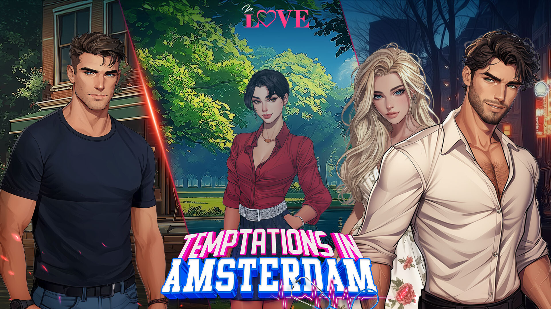 IN LOVE: Temptations in Amsterdamのスクリーンショット 1