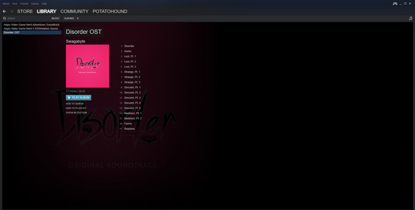 Disorder - Soundtrack screenshot 1