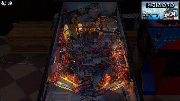 Zaccaria Pinball  - Winter Sports Deluxe Pinball Table