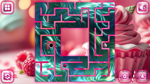 Скриншот из Sweetie Candy Maze: Pink Raspberry Скриншот из Sweetie Candy Maze: Pink Raspberry
