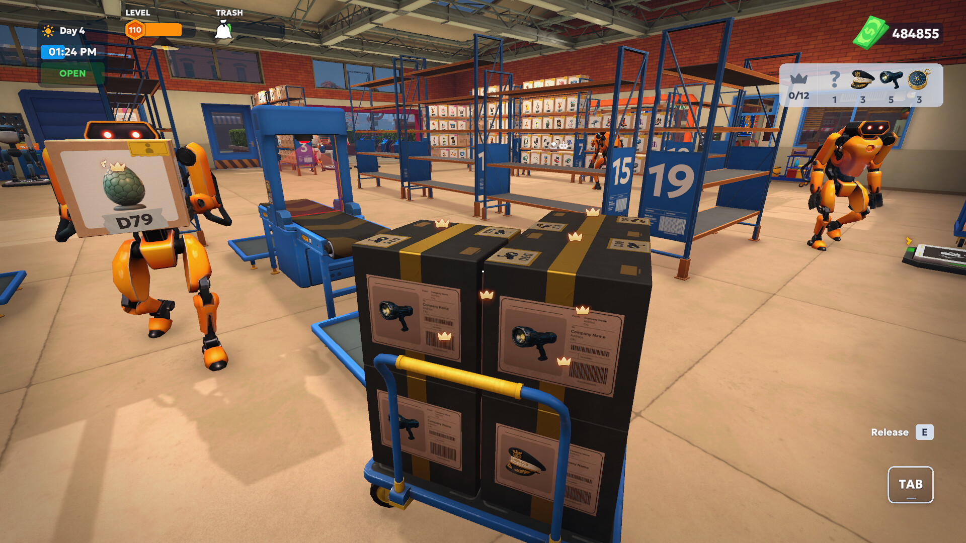 Shipping Store Simulator 2037 screenshot #1