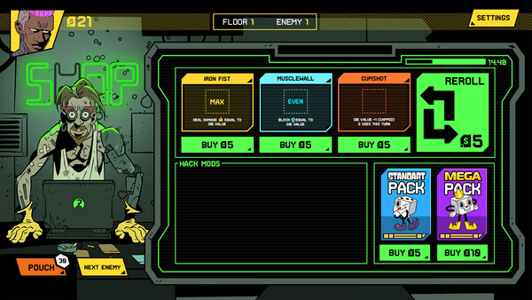 Screenshot 3 of DICEPUNK - more gameplay footage