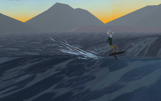 Hydrofoil Surfing game for Linux 1