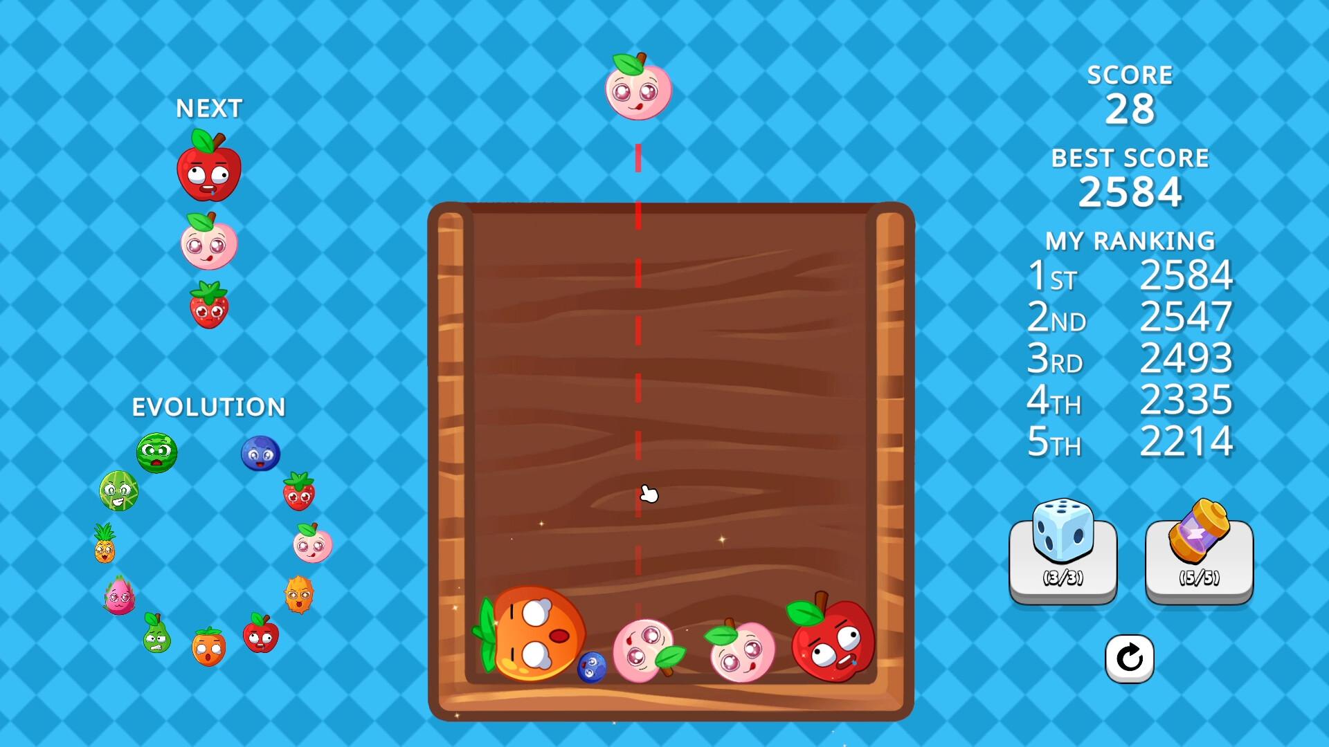 Suika Evolution: Shake & Merge screenshot 7