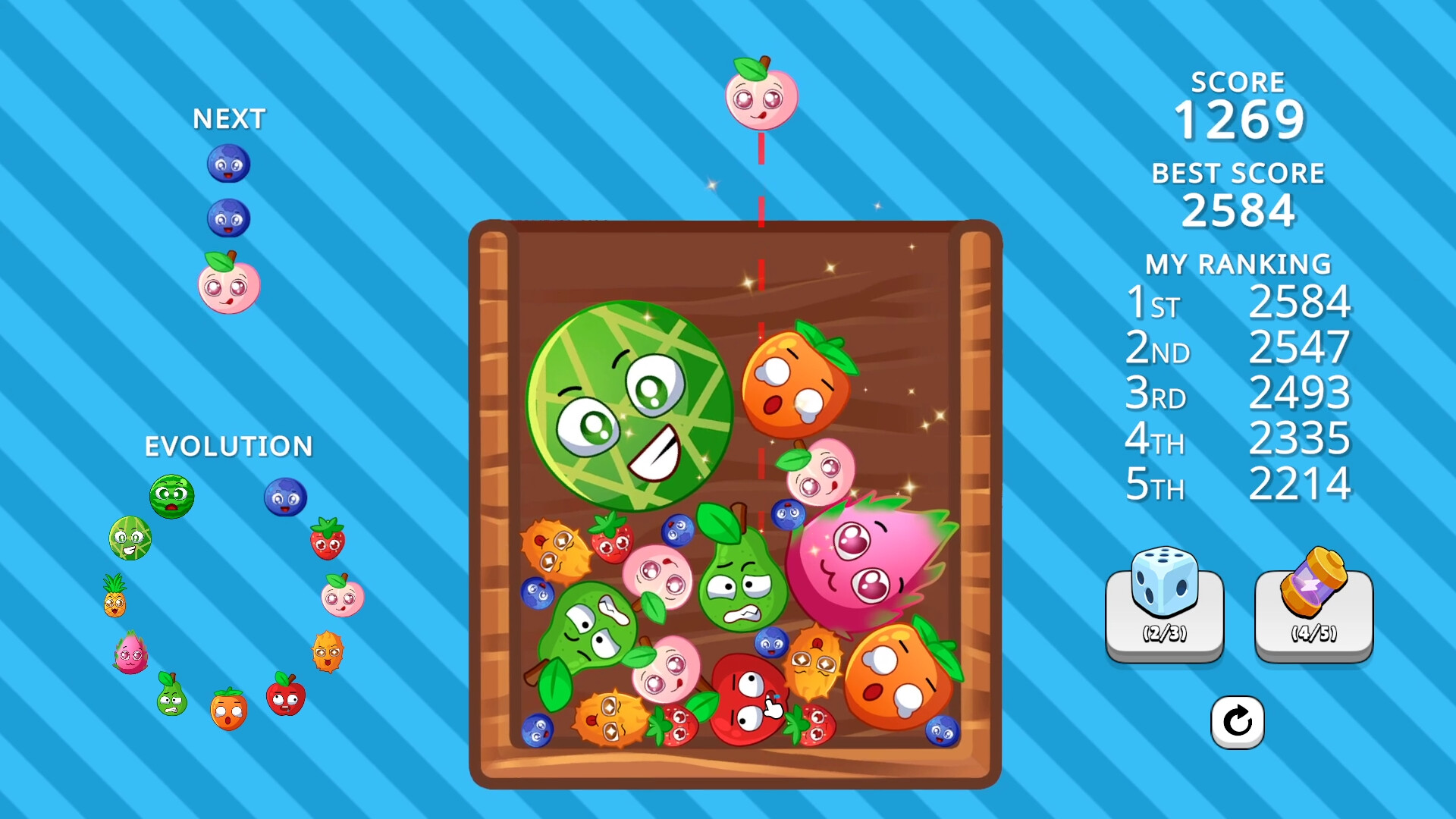 Suika Evolution: Shake & Merge screenshot #5