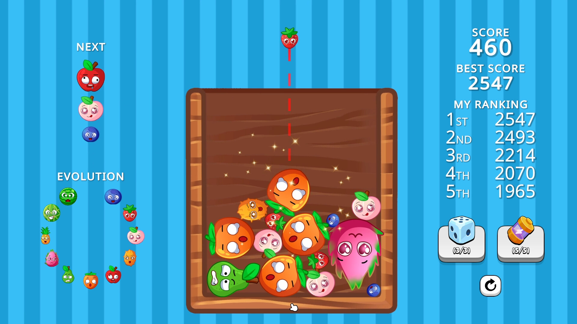 Suika Evolution: Shake & Merge screenshot #6