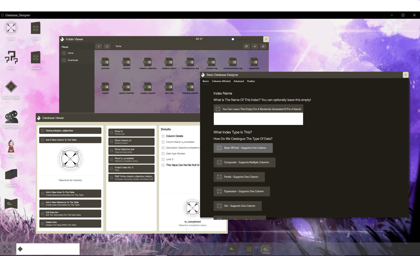 Database Designer screenshot 3