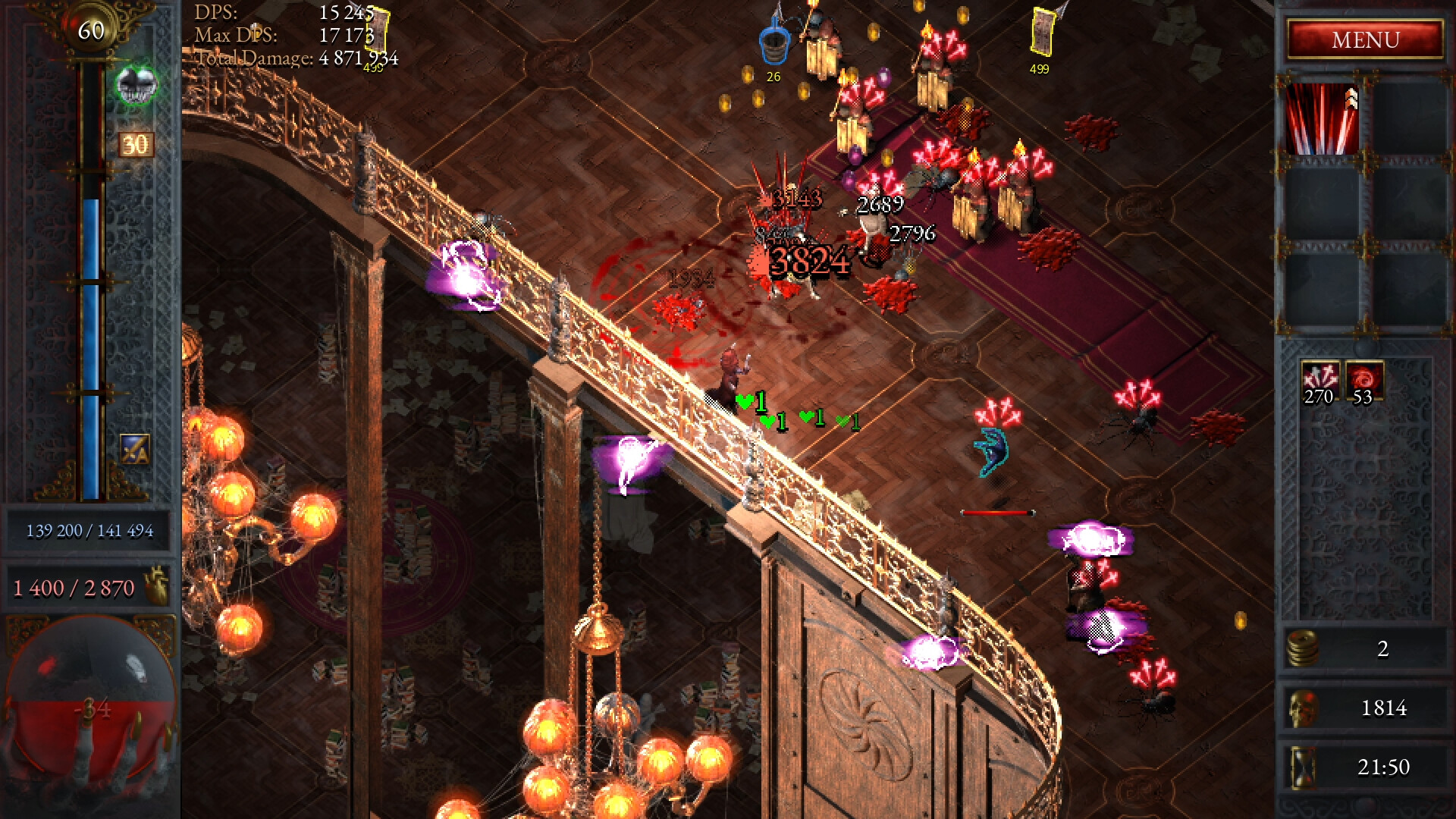Halls of Torment - The Lost Archives PC gameplay screenshot 7 of 7