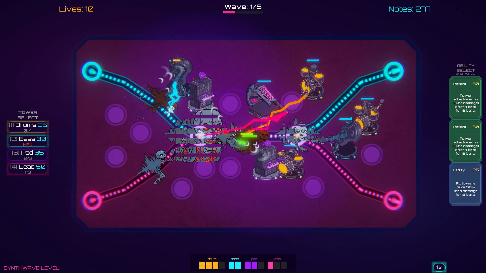 Groove Defense screenshot #5