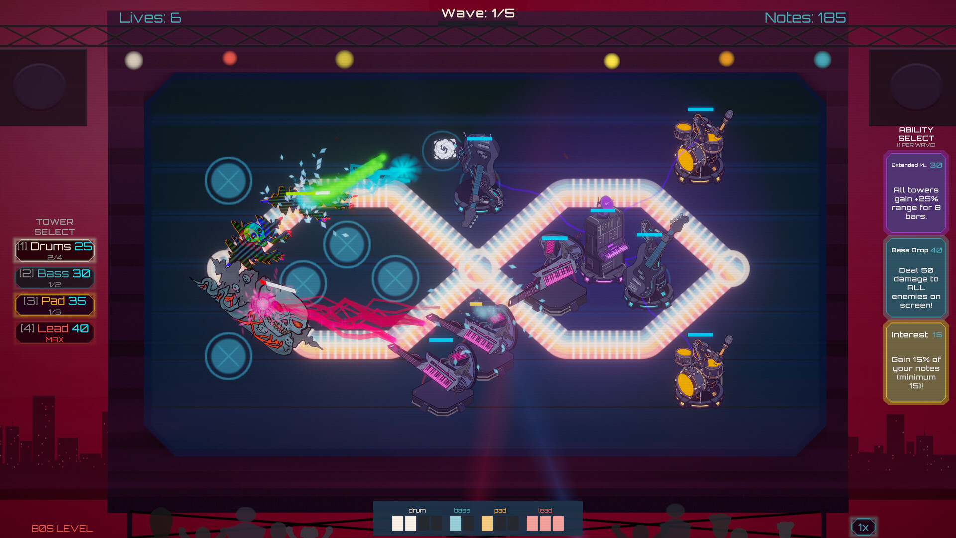 Groove Defense Featured Screenshot #1