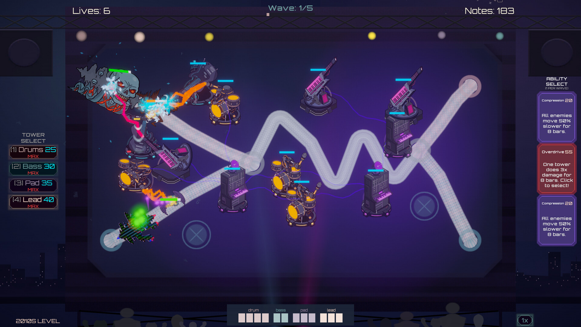 Groove Defense screenshot #4
