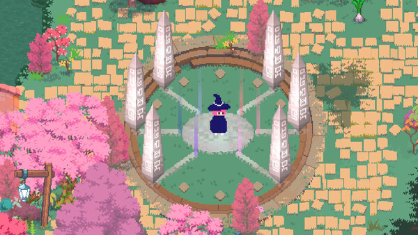 Screenshot of Faded Cove gameplay showing in-action mechanics