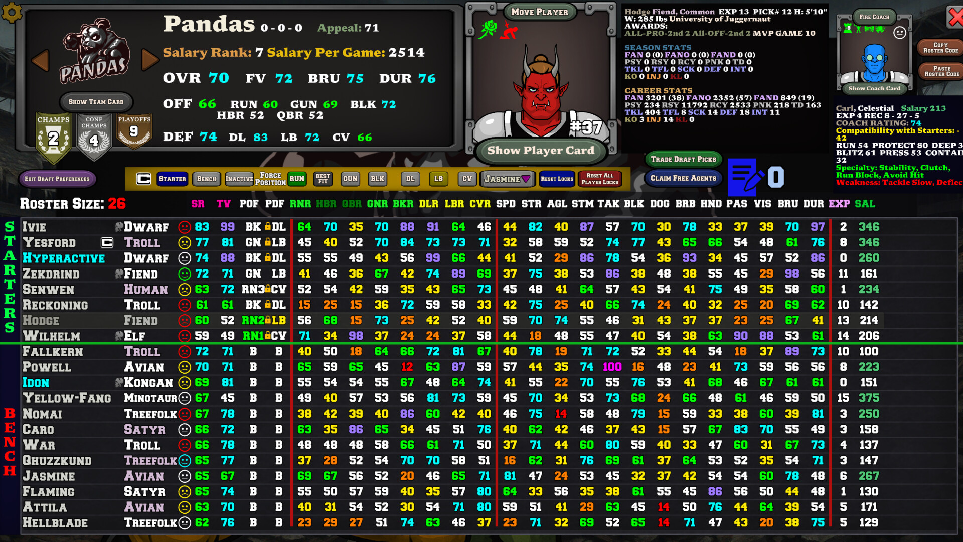 Brutal Ball Manager 2 screenshot 6