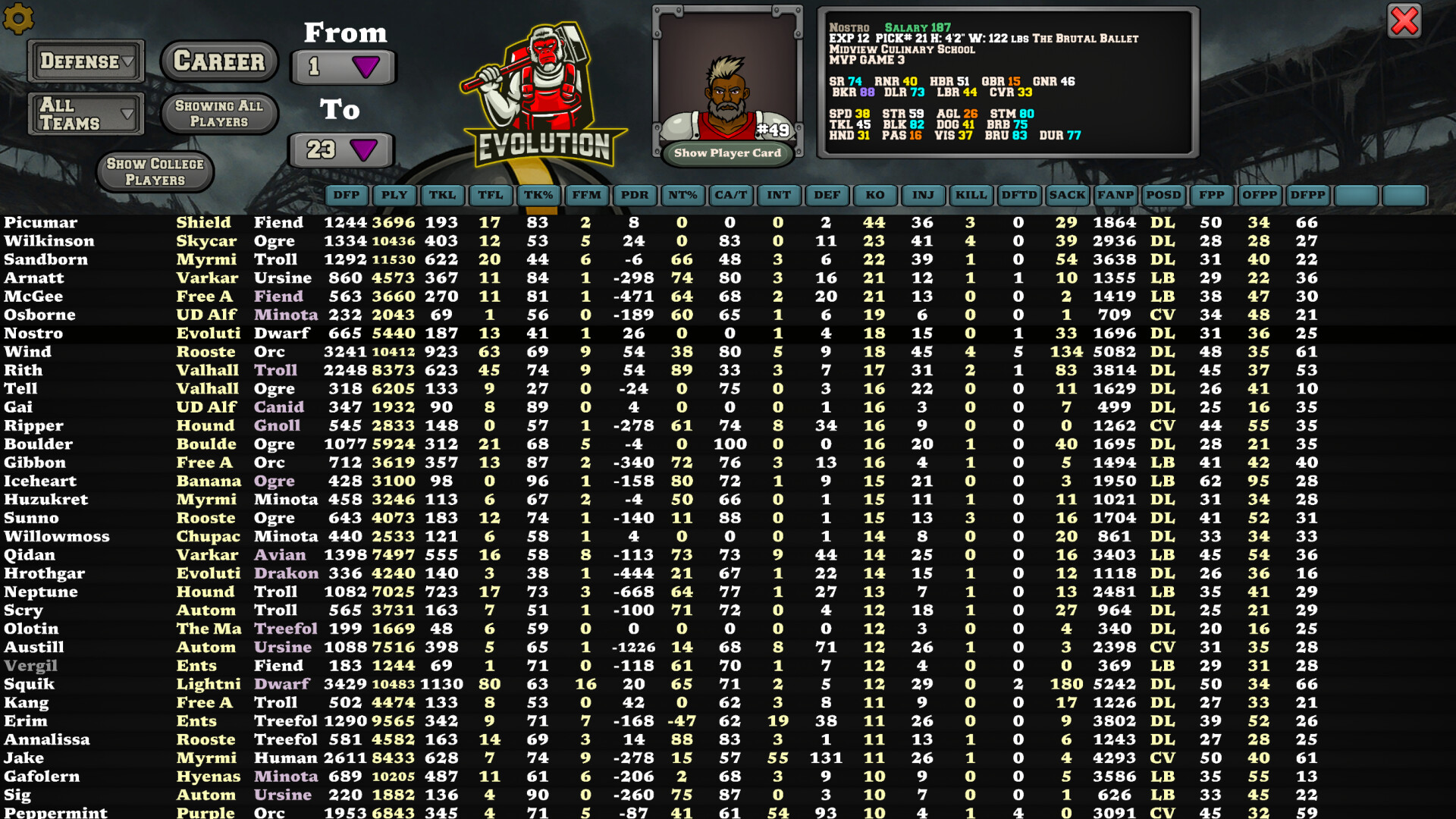 Brutal Ball Manager 2 screenshot 8