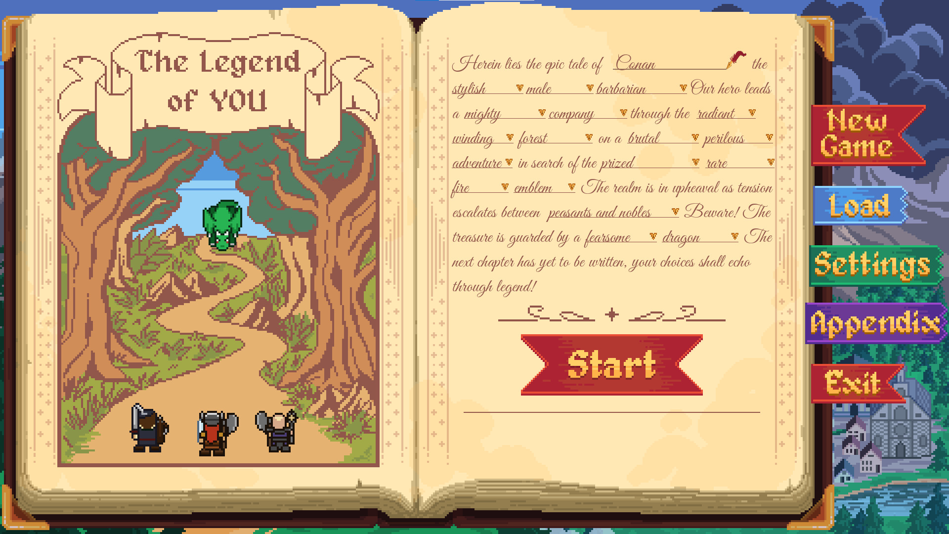 The Legend of You screenshot #1