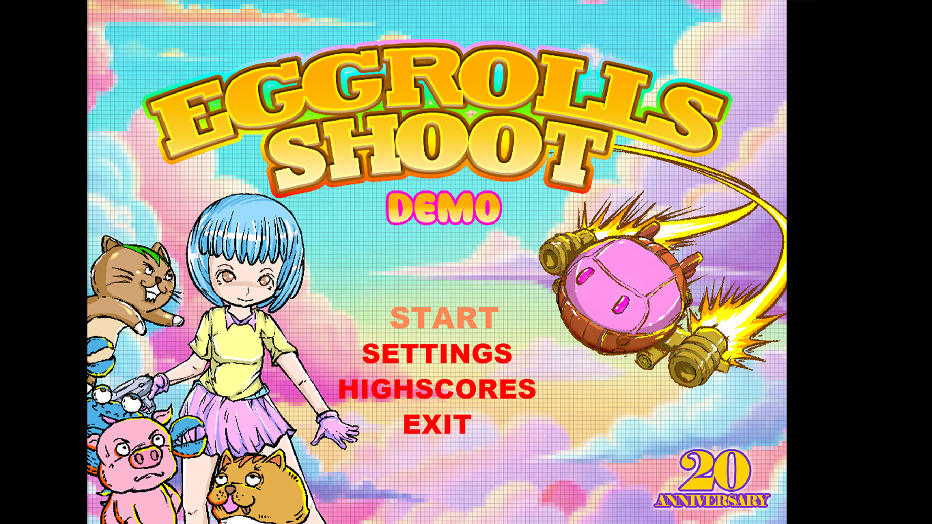 Eggrolls Shoot Demo screenshot 1