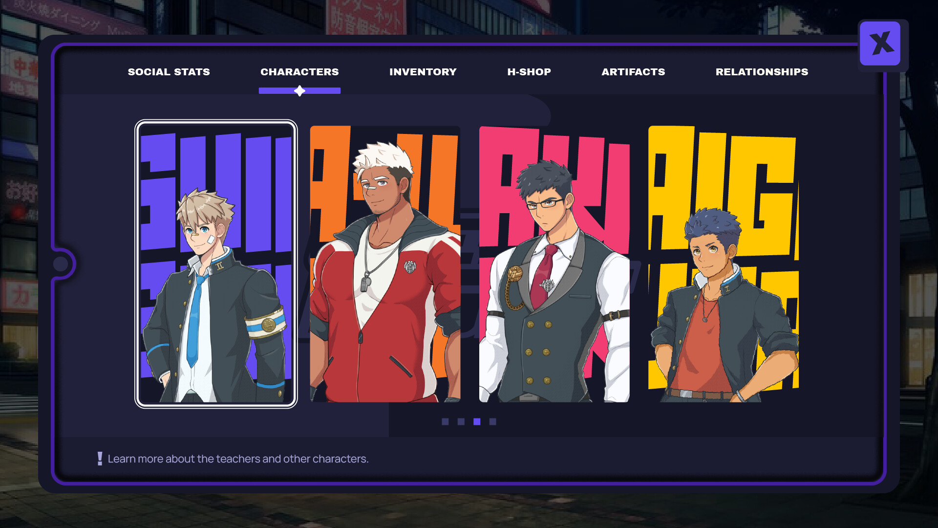  Overnight - Academy BL Romance Visual Novel screenshot #8