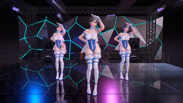 Angel Legion-DLC Sexy Maid (Blue)