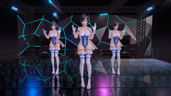 Angel Legion-DLC Sexy Maid (Blue)