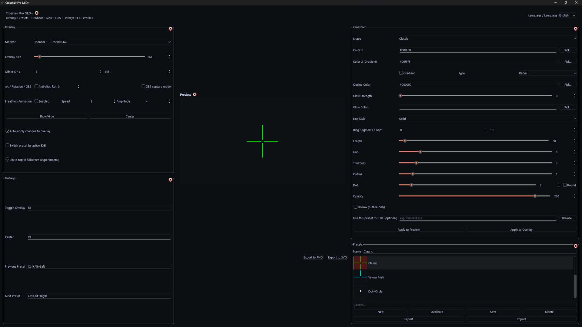 Crosshair Pro screenshot #1