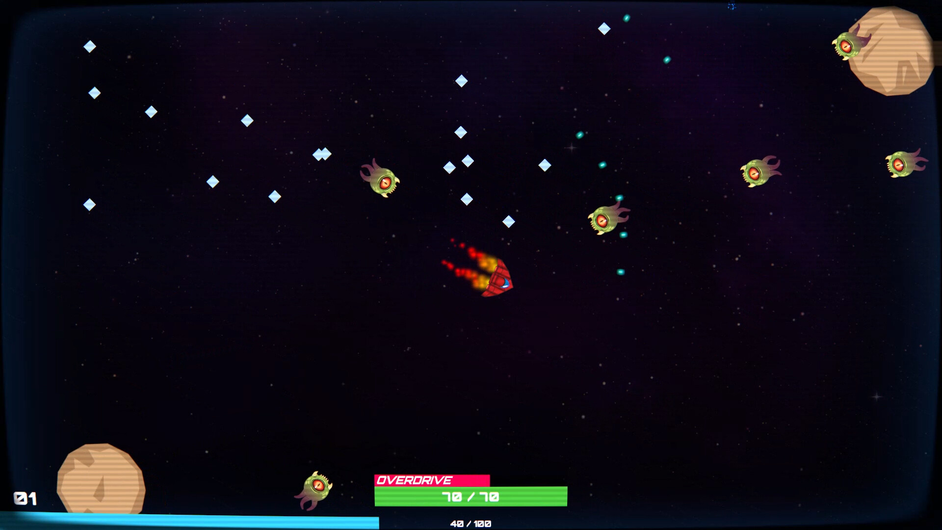 Cosmic Flesh: Overdrive screenshot #1