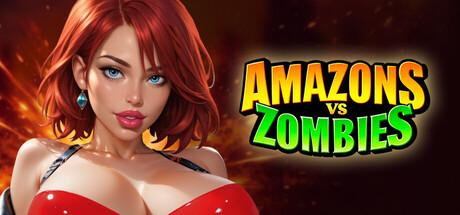 Amazons vs Zombies — store header art