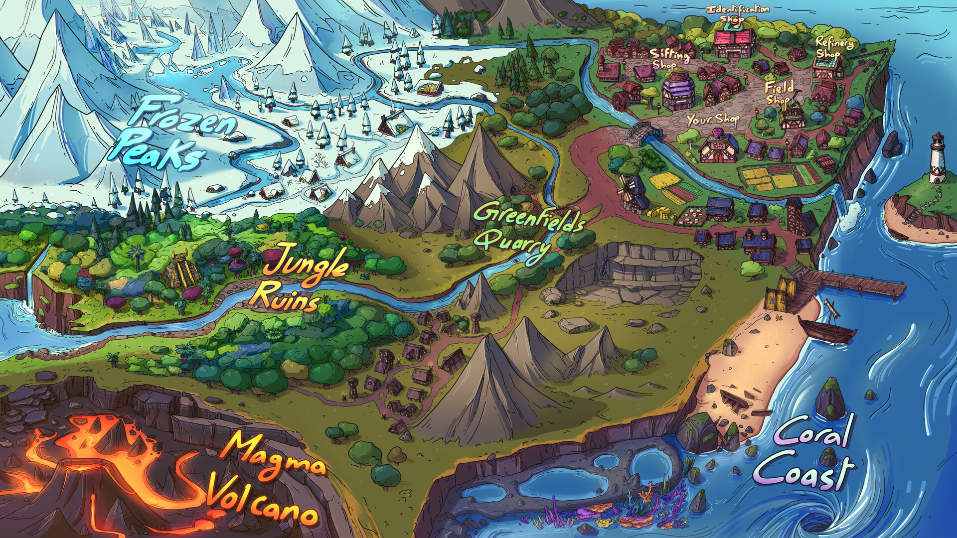 Скриншот игры Gemmy Gems: A Cozy Shop Sim - 4