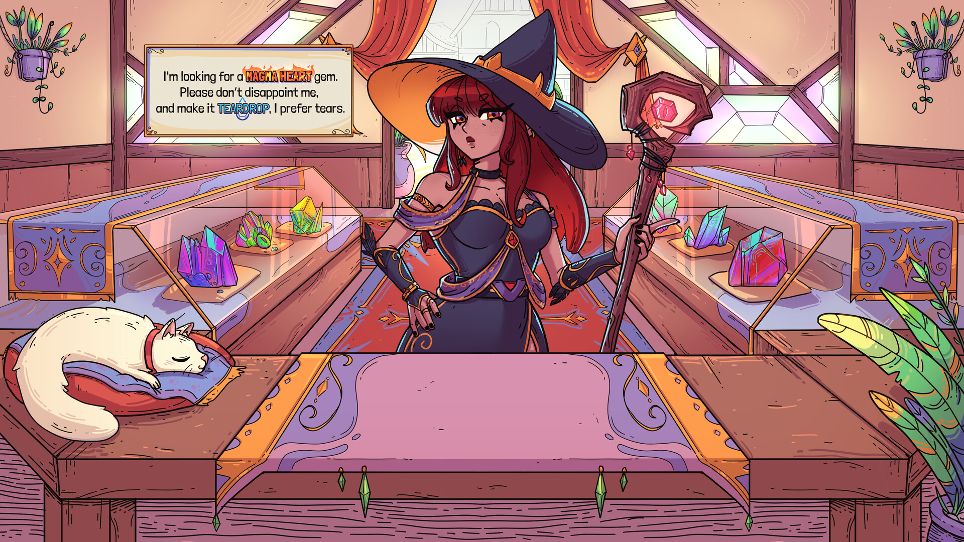 Скриншот игры Gemmy Gems: A Cozy Shop Sim - 2