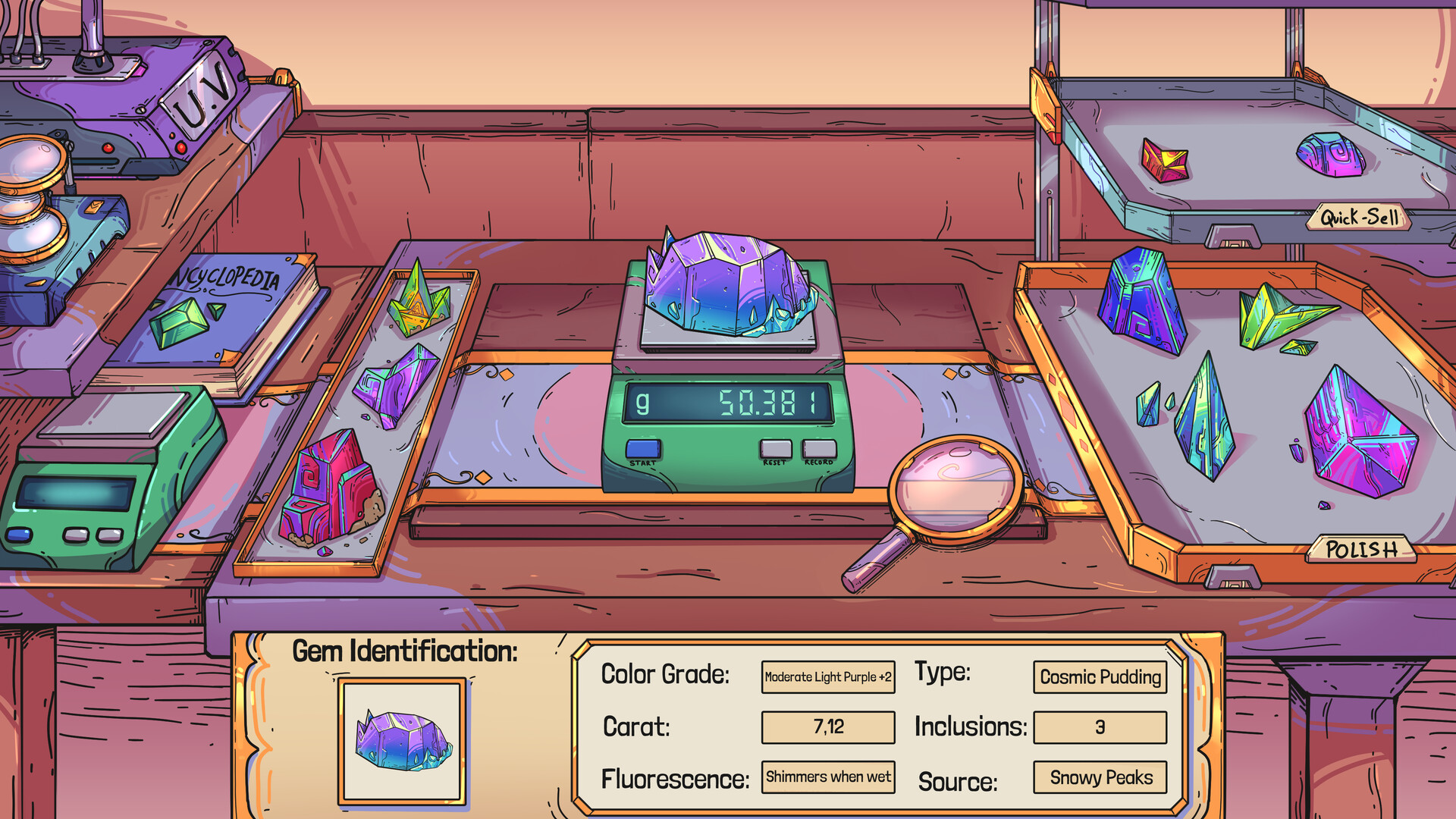 Скриншот игры Gemmy Gems: A Cozy Shop Sim - 8