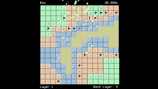 MineDeeper game for Linux 1